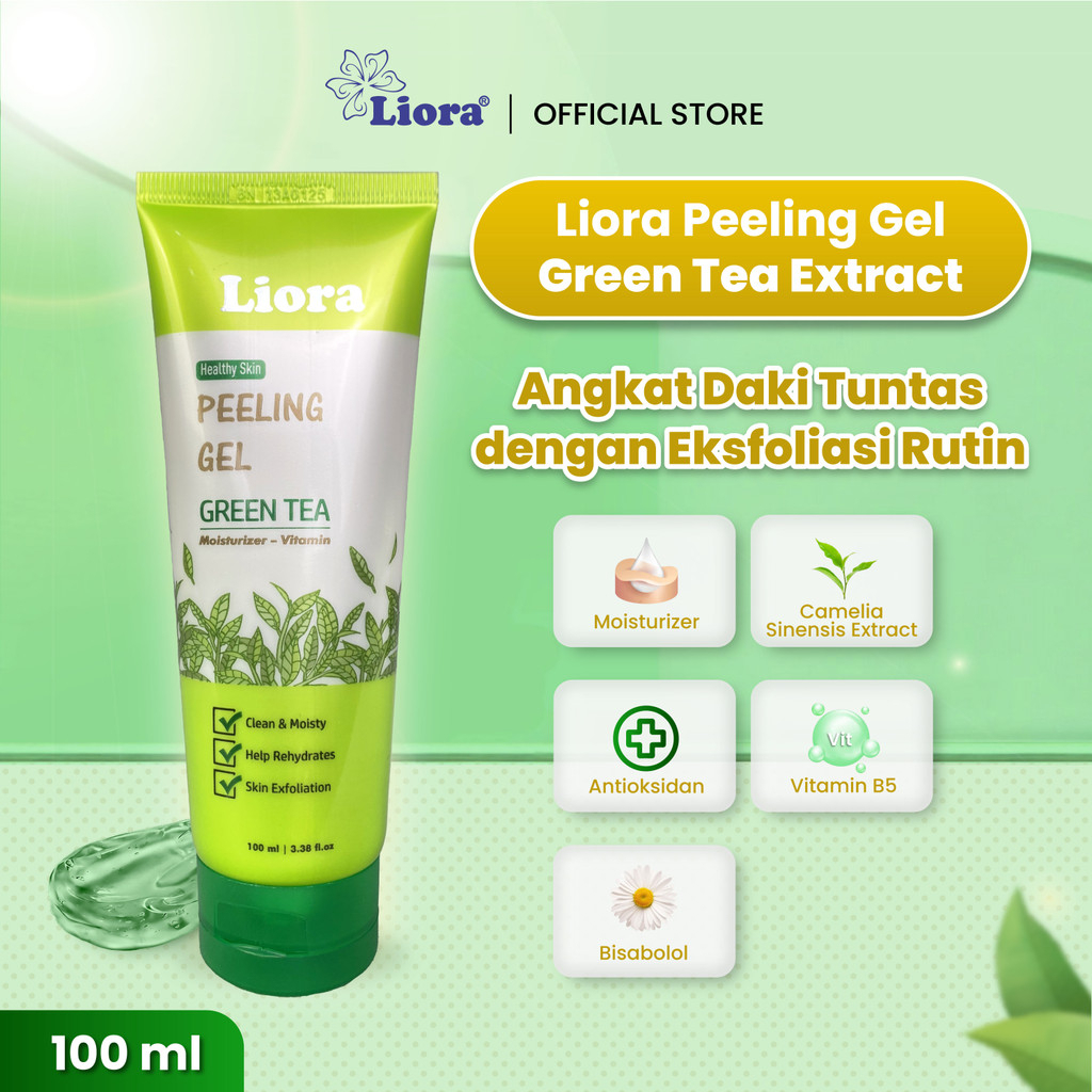 LIORA Peeling Gel (Green Tea Extract) 120ML - Image 4