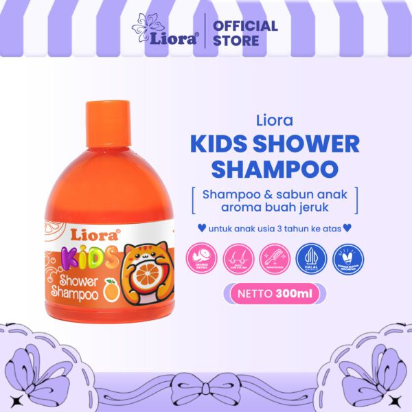 LIORA Kids Shower & Shampoo 300ML - Image 6