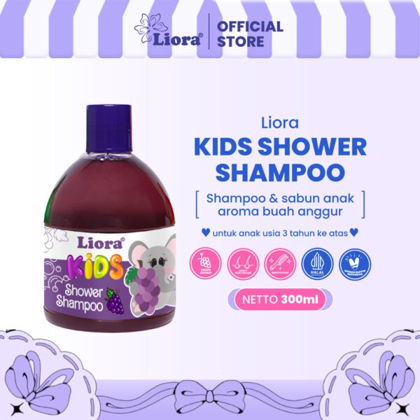 LIORA Kids Shower & Shampoo 300ML - Image 7