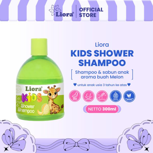 LIORA Kids Shower & Shampoo 300ML - Image 3