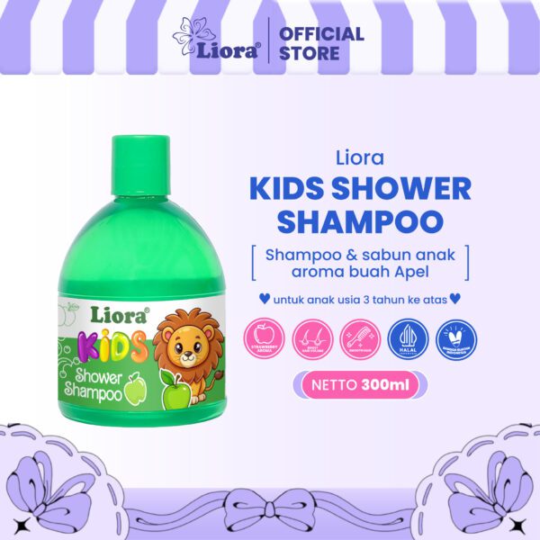 LIORA Kids Shower & Shampoo 300ML - Image 4