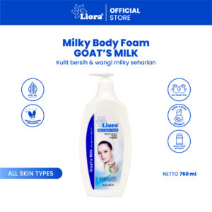 LIORA Milky Body Foam (Goat’s Milk) - 750ML