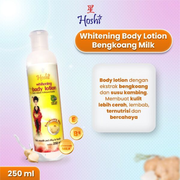 HOSHI Whitening Body Lotion (Bengkoang Milk) - 250ML - Image 2