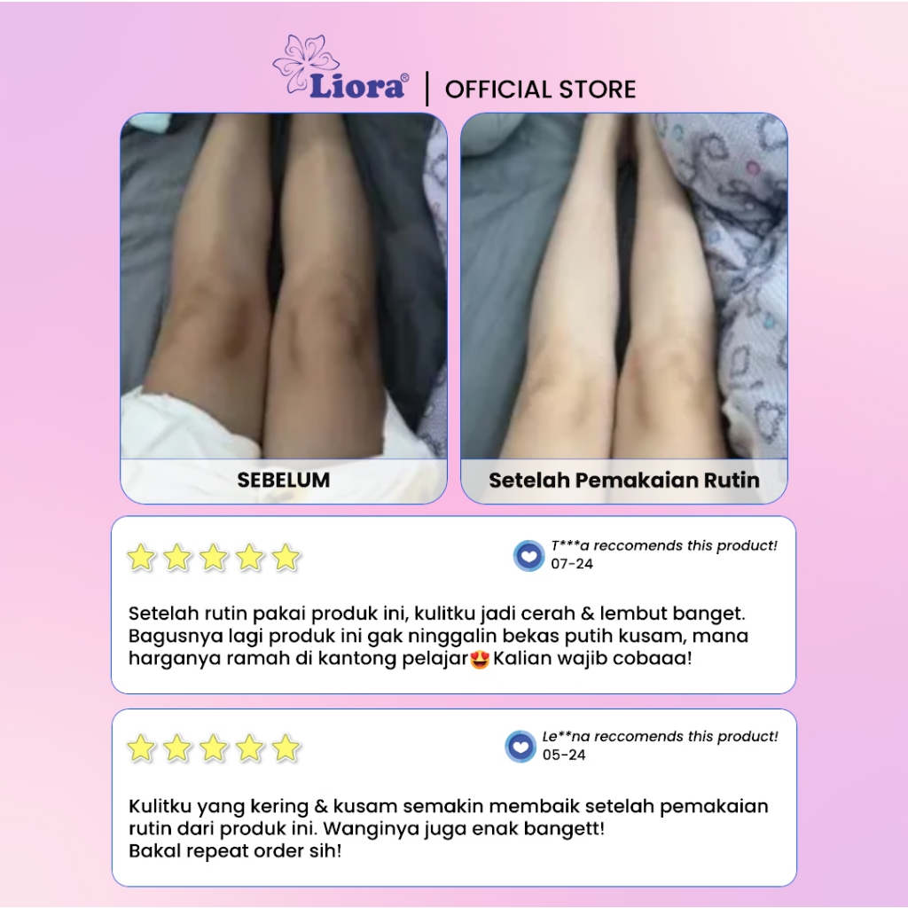 LIORA Milky Body Foam (Floral Milk) - 750ML - Image 5