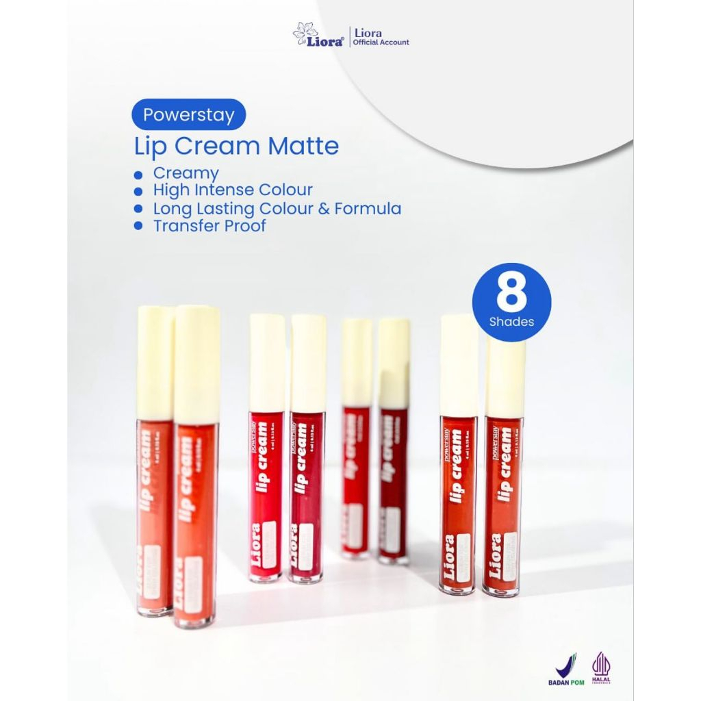 Liora Lip Cream (Power Stay-Non Transfer) - 4 ml - Image 3