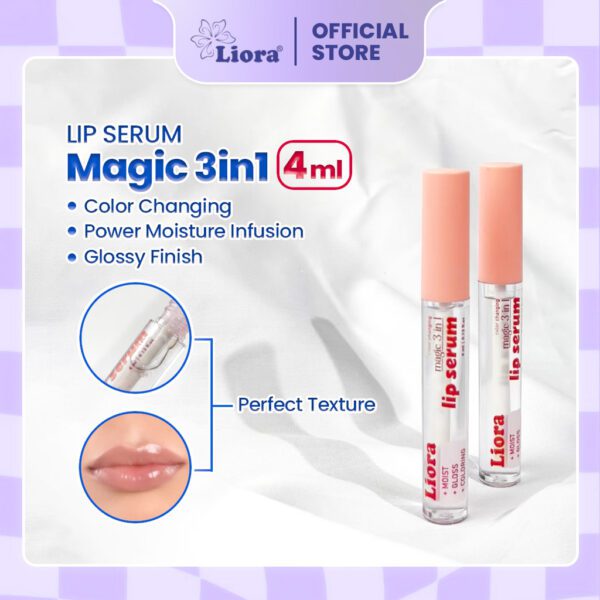 Liora Magic Lip Serum (Moist, Gloss, Coloring) - 4 ml - Image 5