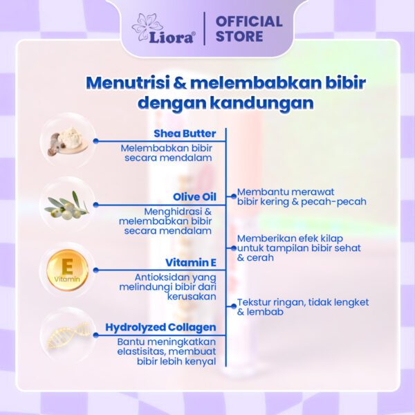 Liora Magic Lip Serum (Moist, Gloss, Coloring) - 4 ml - Image 6