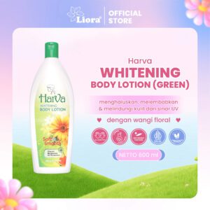 HARVA Whitening Body Lotion (Green) 600ML