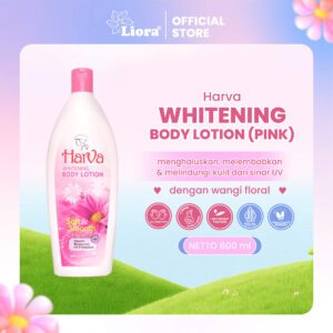 HARVA Whitening Body Lotion (Pink) 600ML