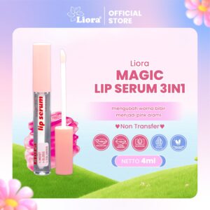 Liora Magic Lip Serum (Moist, Gloss, Coloring) - 4 ml