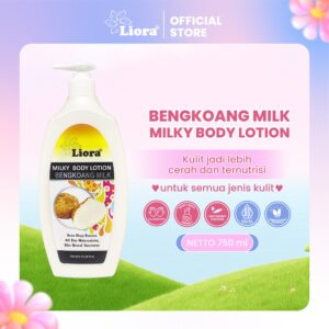 LIORA Milky Body Lotion (Bengkoang Milk) - 750ML