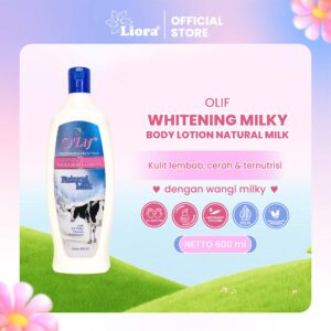 OLIF Whitening Milky Body Lotion (Natural Milk) 600ML