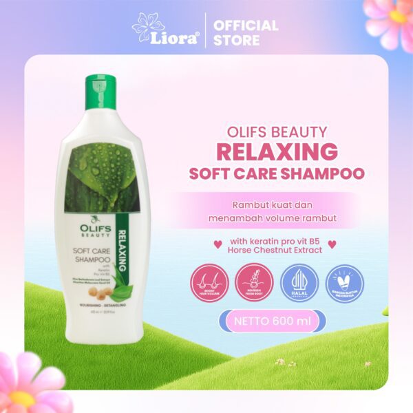 OLIF Soft Care Shampoo (Relaxing) 600ML