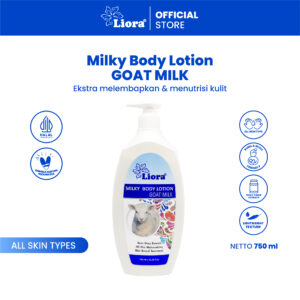 LIORA Milky Body Lotion (Goat Milk) 750ML