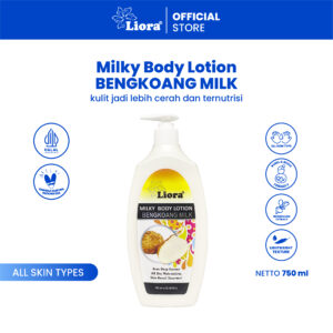 LIORA Milky Body Lotion (Bengkoang Milk) - 750ML