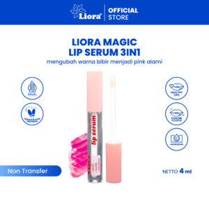 Liora Magic Lip Serum (Moist, Gloss, Coloring) - 4 ml