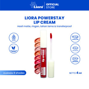 Liora Lip Cream (Power Stay-Non Transfer) - 4 ml