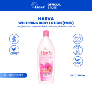 HARVA Whitening Body Lotion (Pink) 600ML