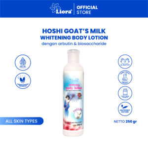 HOSHI Whitening Body Lotion (Goat’s Milk) - 250ML
